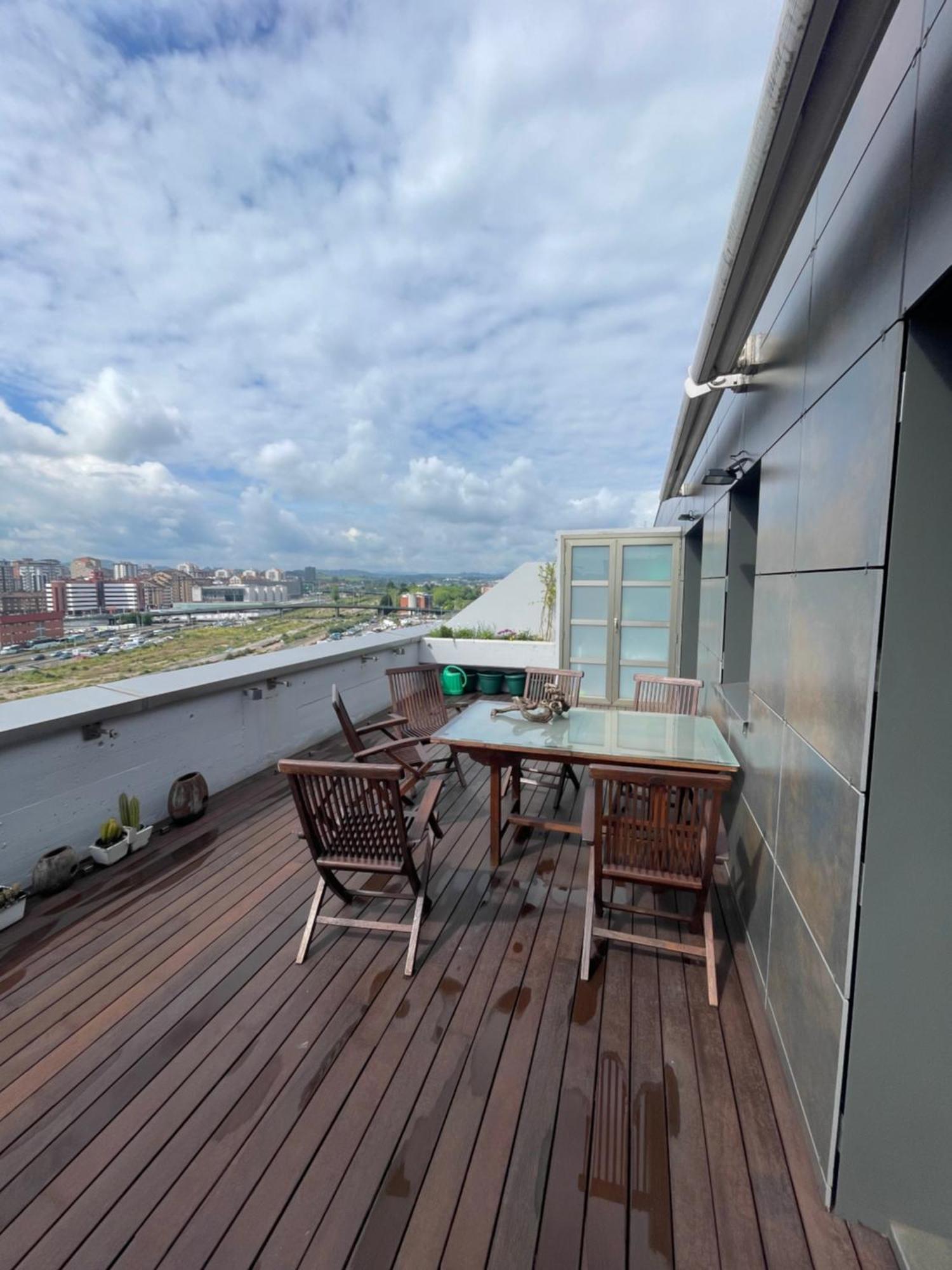 Ferienwohnung El Atico De La Playa Parking Gratis Gijón Exterior foto